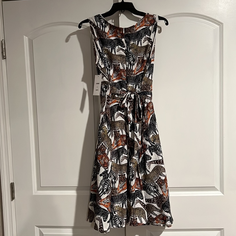 ANIMAL PRINT DRESS - Picture 2 of 3